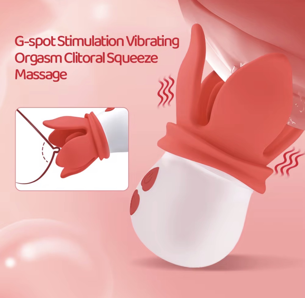 Vibromasseur féminin mignon jouets Figure chatte massant vibrateurs