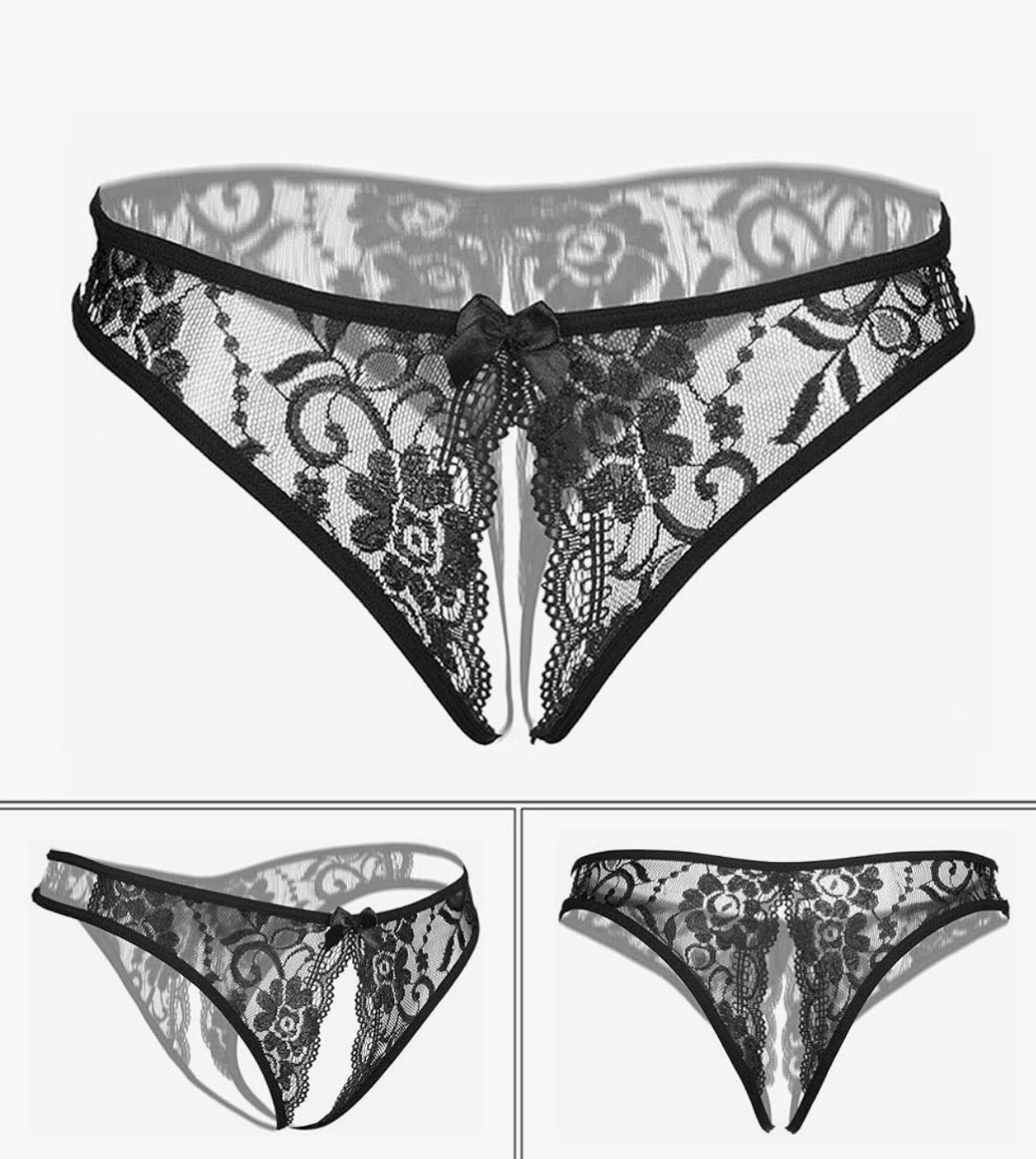 Culotte hipster transparente sexy